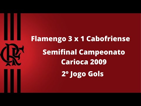 Flamengo 3 X 1 Cabofriense - Semifinal Carioca 2014 - 2º jogo Gols