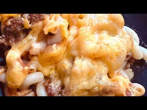 Easy Johnny Marzetti casserole