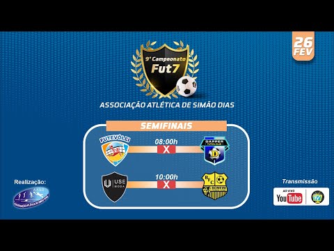 SEMIFINAL - 9° Campeonato de Fut7 - Simão Dias/SE
