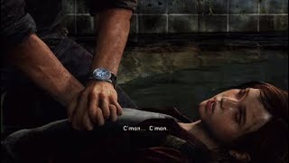Shes not breathing Joel CPR on Ellie in the last o