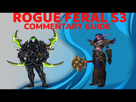 Gladiator Rogue Feral 2v2 Commentary (Classic WoW) Season 3 TBC
