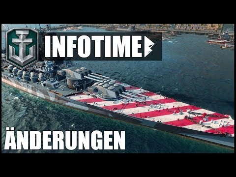 STATS im SUPERTEST, Schiffsänderungen - World of Warships | [Info] [Deutsch] [60fps]