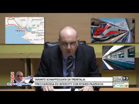 TARANTO SCHIAFFEGGIATA DA TRENITALIA