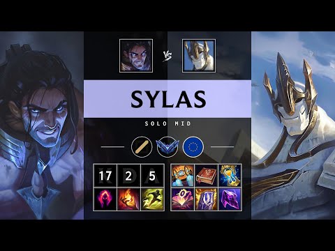 Sylas Mid vs Galio - EUW Diamond Patch 25.17