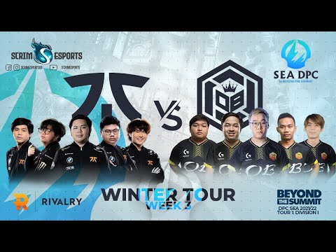Fnatic vs OB Neon - DPC SEA 2021/22 Tour 1: Division I - Winter Tour - Week 3