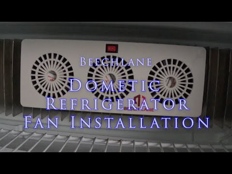 Dometic Refrigerator Fan in Our Casita