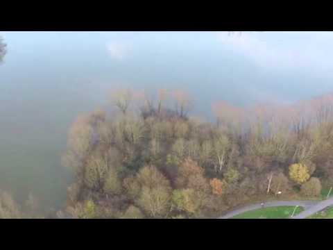 Flug mit Quadrocopter über Hennef Sieg Allner See und Horstmannsteeg