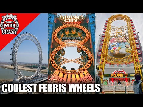 Top 10 COOLEST Ferris Wheels 🎡 😮