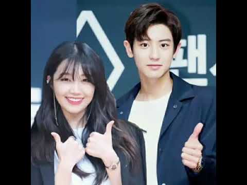 EXO CHANYEOL and APINK EUNJI COLLABORATION fanmade video