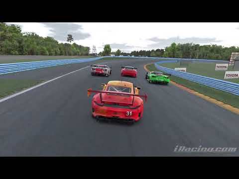 Leaders CRASH in Front of Me - 4th to 1st. iRacing Chase Cam