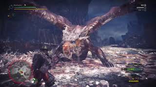 【MHW】クシャルダオラ ハメ 散弾ヘビィ 02'58