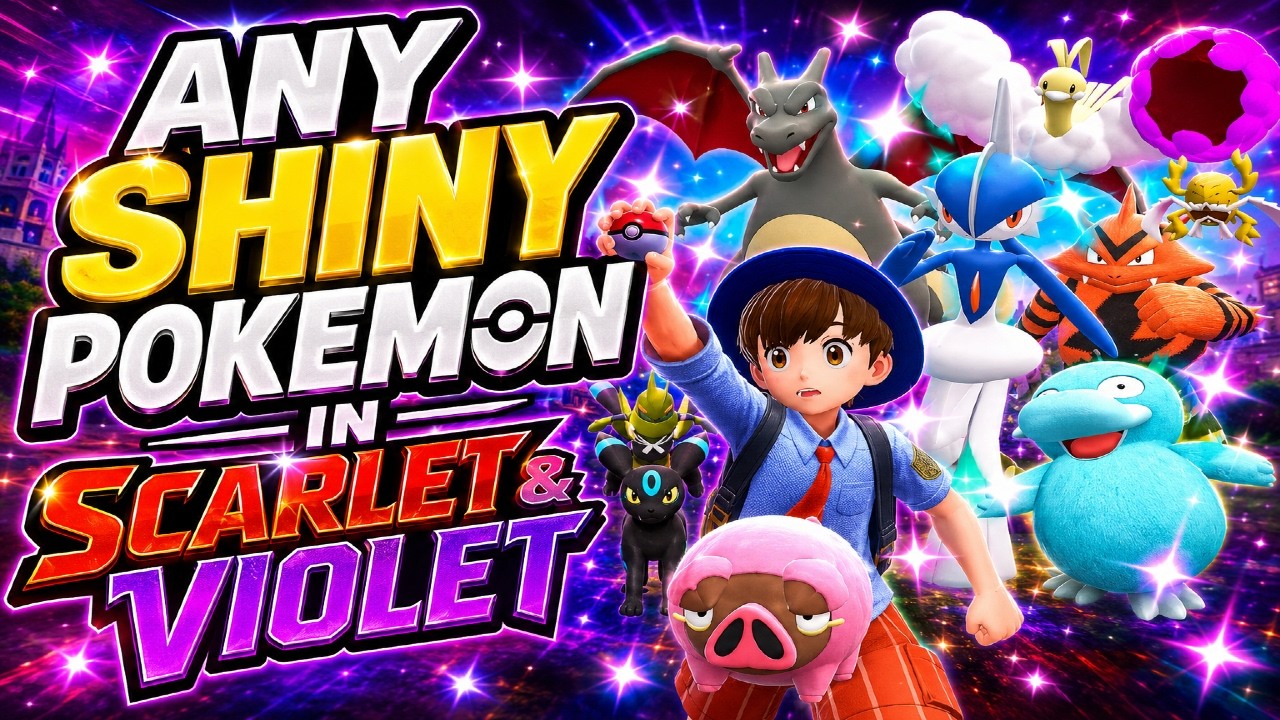 Get Any Shiny Pokémon In Pokémon Scarlet & Violet in 2026