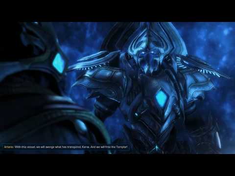 StarCraft II - The Spear of Adun Introduction Scene 1080p