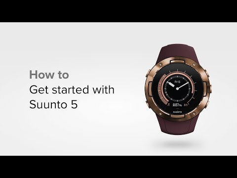 Suunto 5 Burgundy Copper Akıllı Saat Video 2