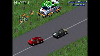 Arcade Game: Great 1000 Miles Rally - Evolution Model (1994 Kaneko) Longplay with cheats