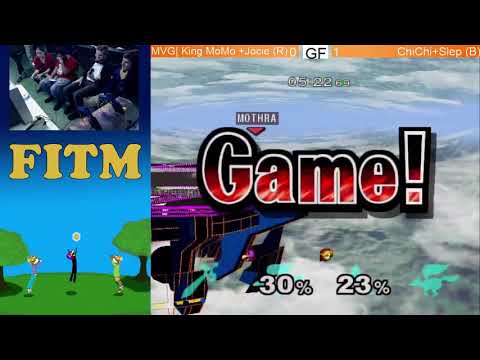 Falco In The Middle 12 - MVG|King MoMo + Jocie (R) vs ChiChi + Slep (B) - Melee Doubles Grand Finals