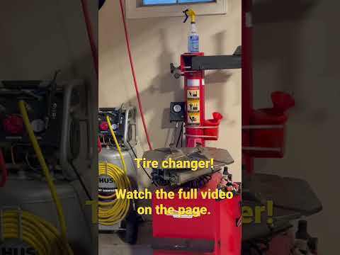 TC-530 Tire changer. #mechanic #bodyshop #tires #cars