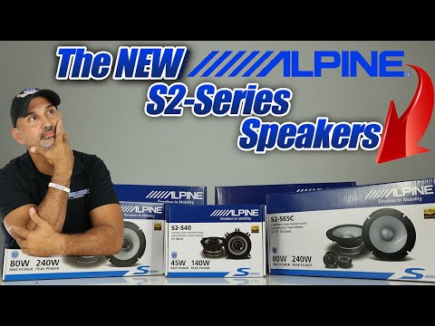 Alpine S-Series 2-Pack S2-SB12 600W RMS 12" PrismaLink Preloaded Subwoofer Wedge Enclosure video review thumbnail
