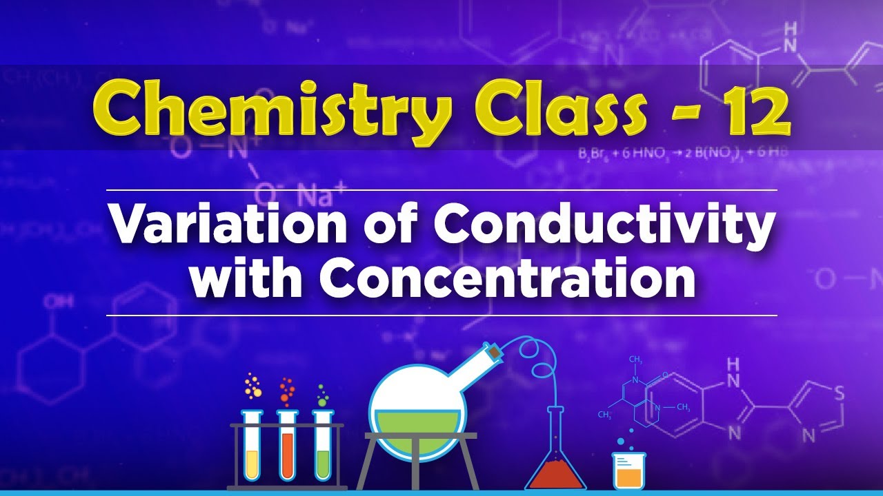Variation of Conductivity with Concentration - Electrochemistry - Chemistry Class 12
