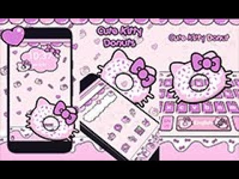 Cute Kitty Donut Keyboard Video