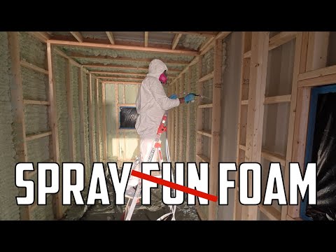 ⛵️Insulating our shipping container workshop. Ep 648