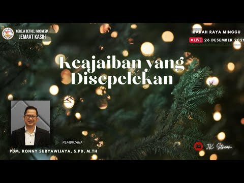 JK LIVE STREAMING - IBADAH RAYA II - 26 DESEMBER 2021