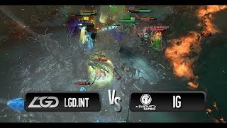 Team fight by LGD.int vs iG @ WPC ACE