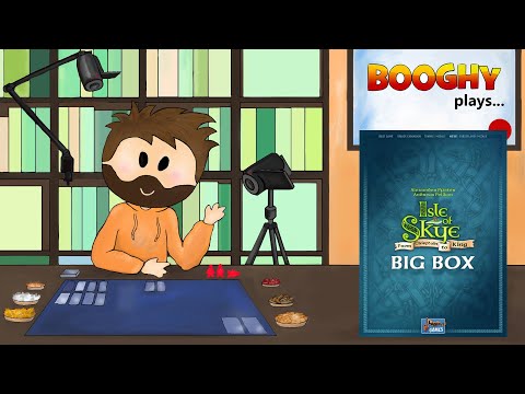 Booghy plays... Isle of Skye(Big Box)(3p, Rules, Playthrough, Review)