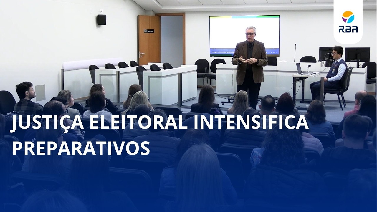 Reta final: Justiça Eleitoral intensifica preparação para a votação