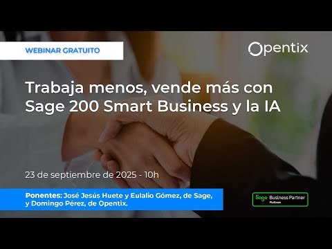 Trabaja menos, vende m�s con Sage 200 Smart Business y la IA