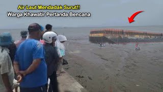 Download lagu Gempar!! Air Laut Mendadak Surut Bikin Warga Khawatir! Pertanda Bencana?? mp3