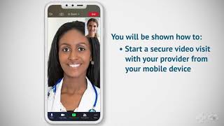 How To Start a Video Visit From a Mobile Device