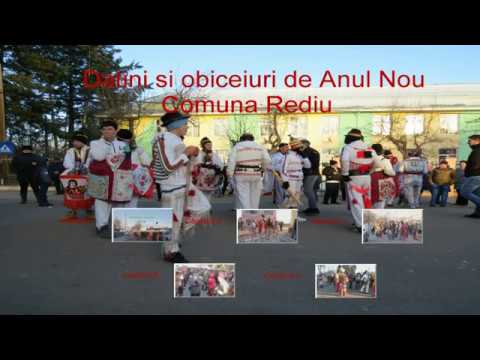 Datini si obiceiuri de Anul Nou - Comuna Rediu - jud. Neamt