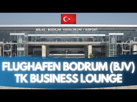 Bodrum Milas Flughafen - Lounge da Turkish Airlines (interior)