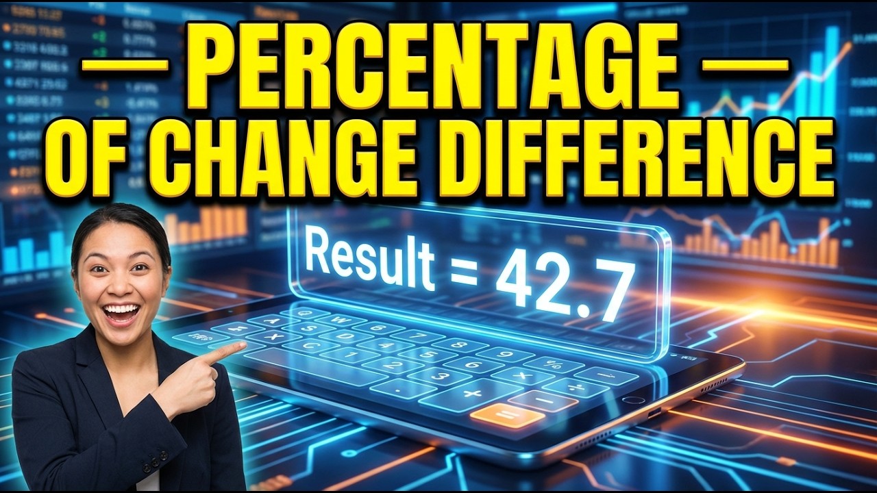 Percentage Calculator — Of Change Difference