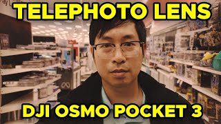 ULANZI 2X TELECONVERTER LENS C050 For DJI Osmo Pocket 3 Unboxing and Review 📦🎥