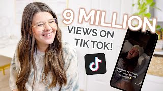 GOING VIRAL ON TIK TOK | What I've learned growing a following & becoming an influencer on Tik Tok!
