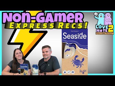 Seaside - A Non-Gamer's Express Review Of This Chip Pulling Beach Game In A Bag