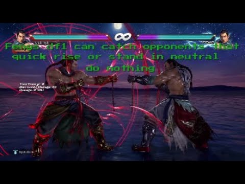 Tekken 7 Feng Wei df1 set ups