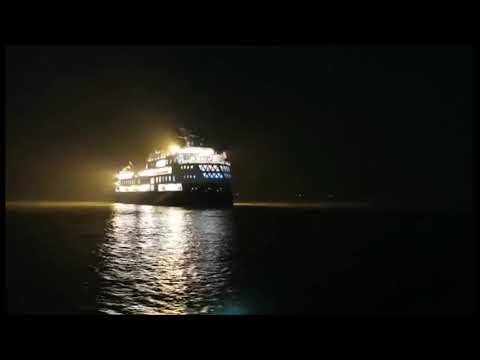 Expedition cruise vessel Ocean Explorer on sea trial