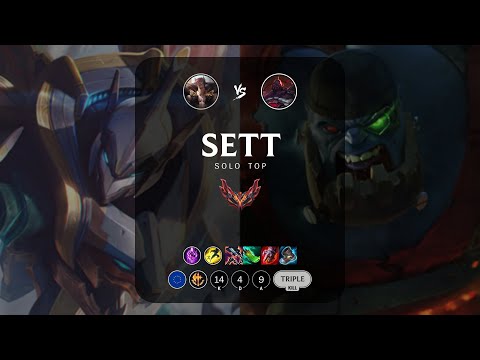 Sett Top vs Sion - EUW Grandmaster Patch 13.20