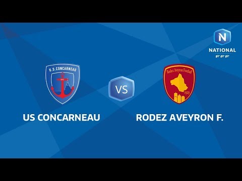 J12 : US Concarneau - Rodez AF (1-1), le replay I National FFF 2018-2019