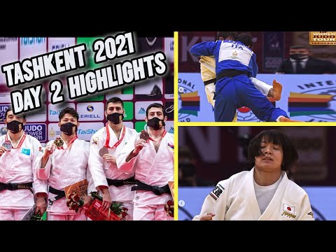 Judo Tashkent GS 2021 Day 2 Highlights - ITALIAN MAGIC, BOLTABOEV so close, TOP IPPONS, etc.