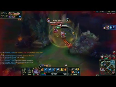 League of Legends TM Poppy vs Ryze!