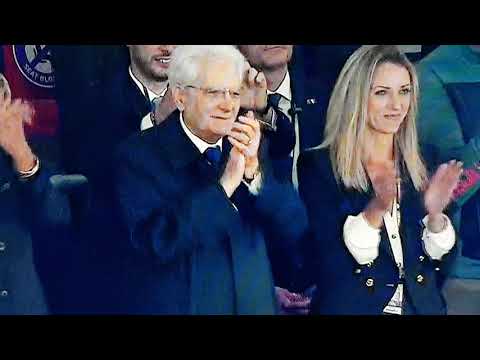 Italia Campione d'Europa Premiazione