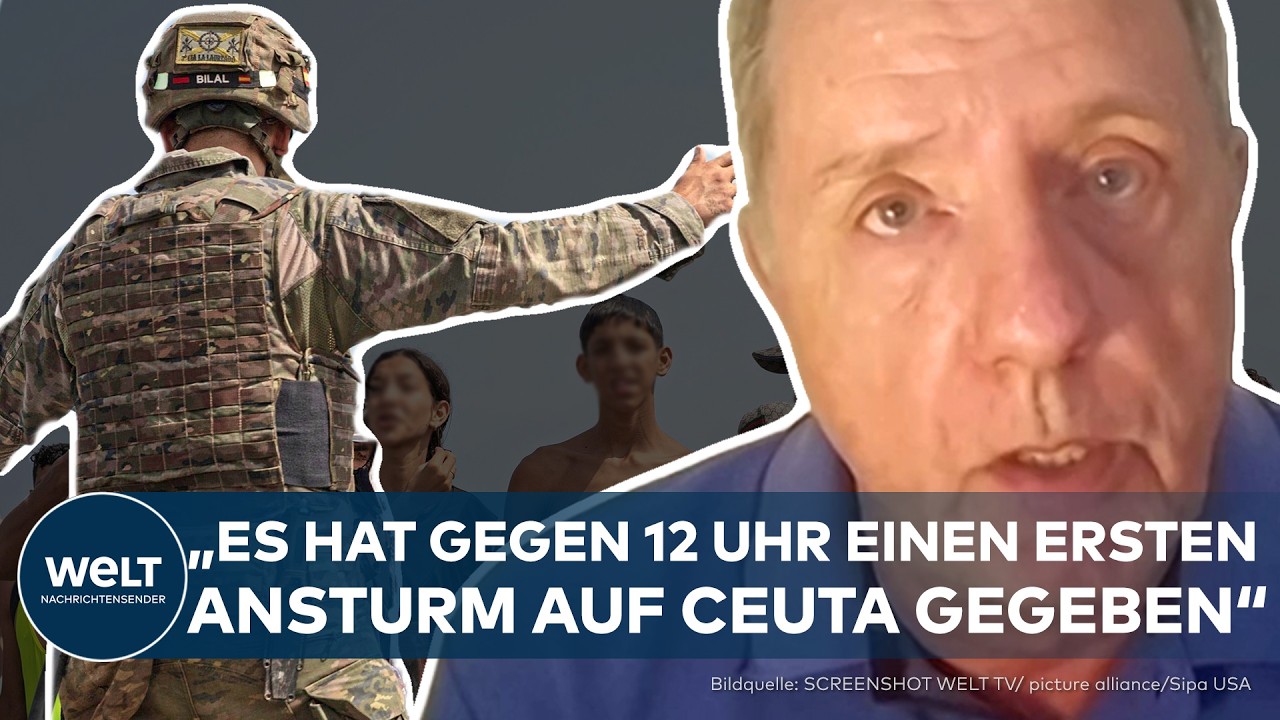 NEUER ANSTURM AUF CEUTA: Bis zu 1500 Migranten bei neuem Ansturm an der Grenze zu Marokko gestoppt!