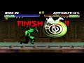 MUGEN Ultimate Mortal Kombat Trilogy MK1 Reptile Playthrough