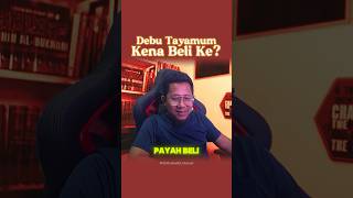 Download lagu Debu Tayammum kena Beli Ke? #tayammum #debutayammum mp3