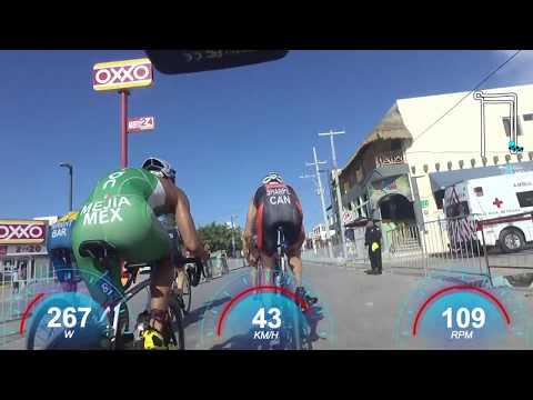 2017 Triathlon World Cup Yucatán On-Board [kommentiert/German]