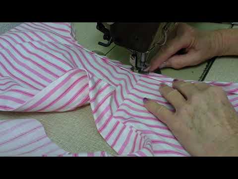 Armloch Halsloch mit Schrägstreifen schnell und effektvoll versäubern - Lilo Siegel